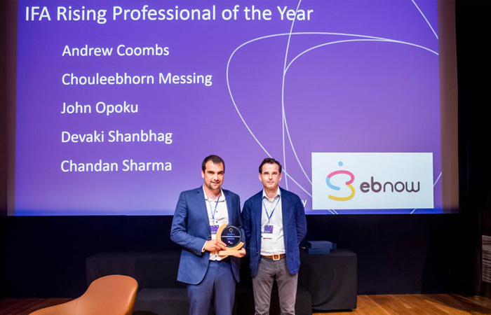 A Proud Moment: Andrew Coombs of Kings Oak Accountancy Wins Rising Professional of the Year 2025